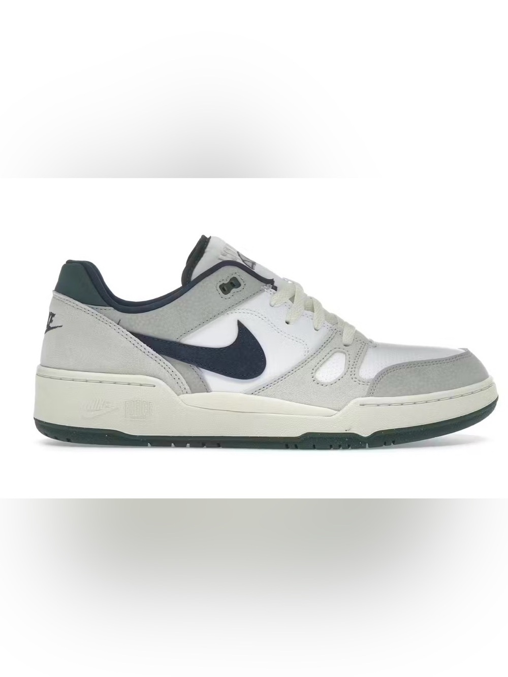 Men’s Nike Full Force Low White Midnight Navy Green